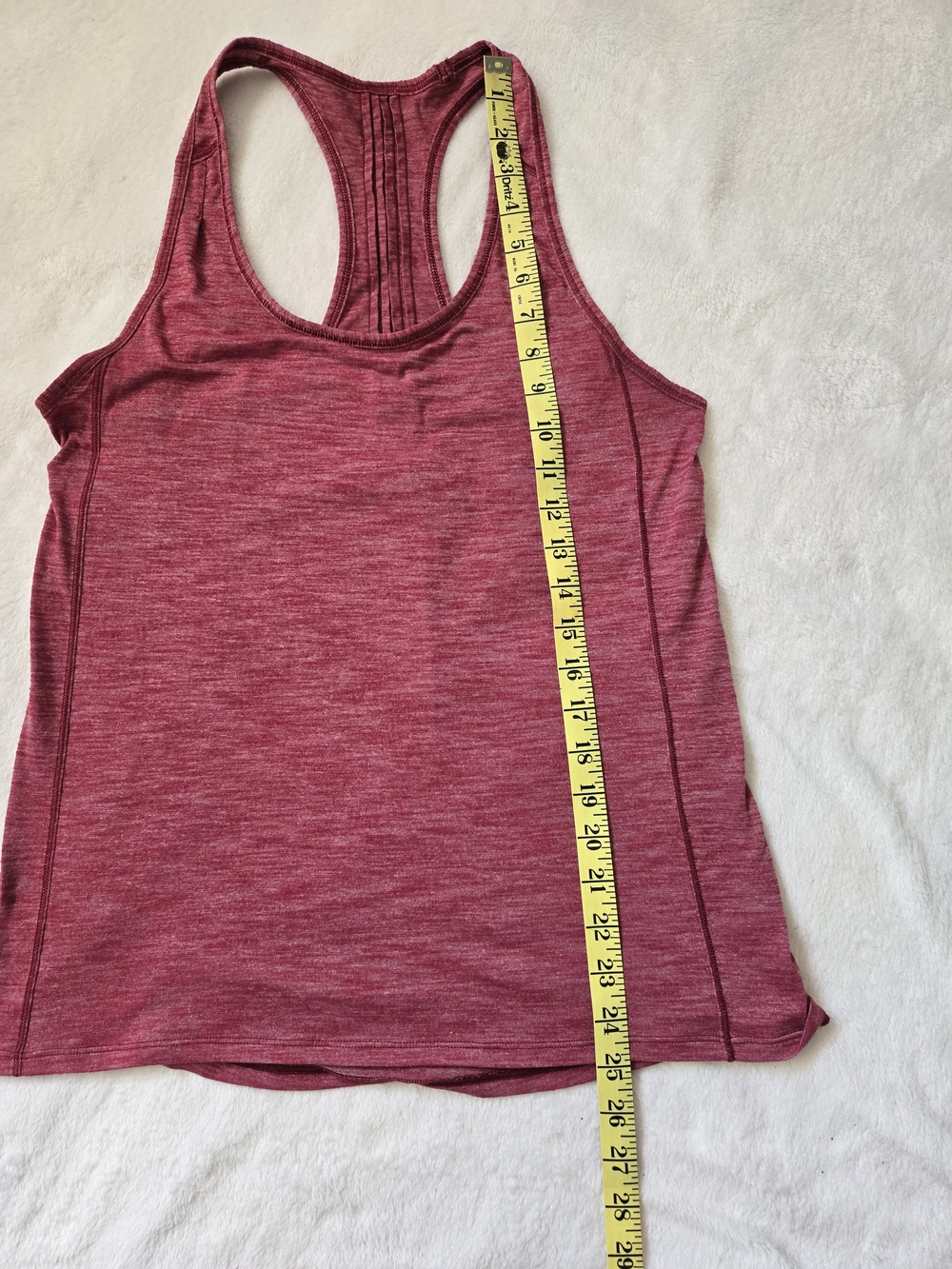 lululemon athletica Heather Raspberry Racerback Tank - Picture 6 of 6